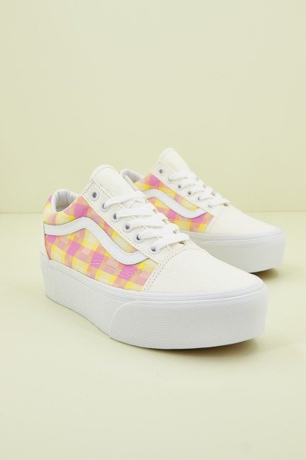 VANS OLD SKOOL STACKFORM en color PINK  (2)
