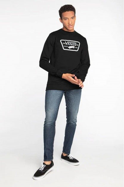 VANS FULL PATCH CREW II en color BLACK  (3)