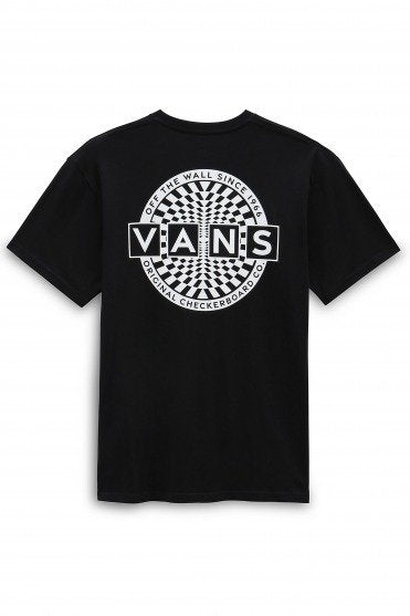 VANS WARPED CHECKERBOARD  en color BLACK  (2)