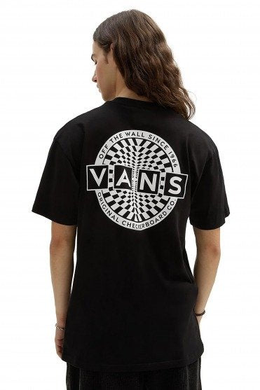 VANS WARPED CHECKERBOARD  en color BLACK  (3)