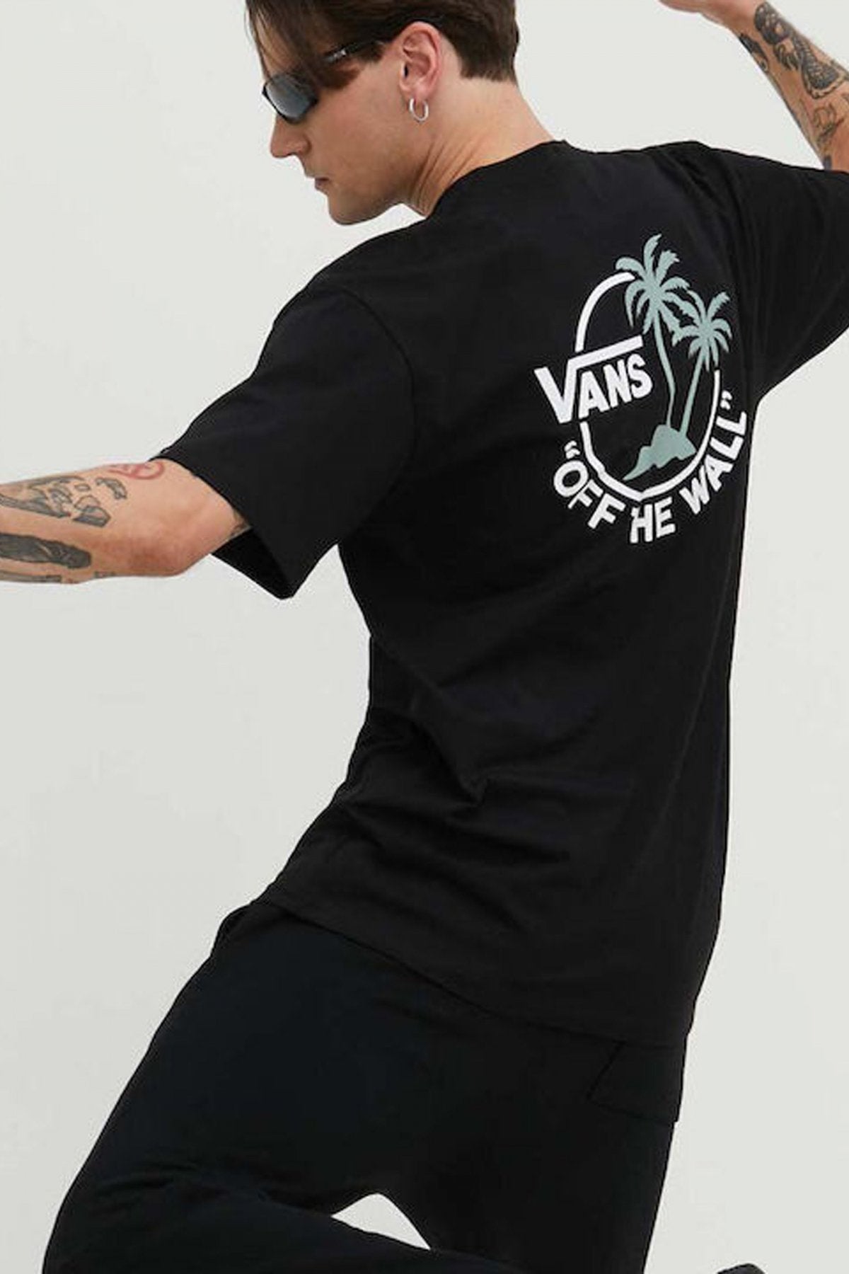 VANS CLASSIC MINI DUAL PA en color BLCKGRN  (3)