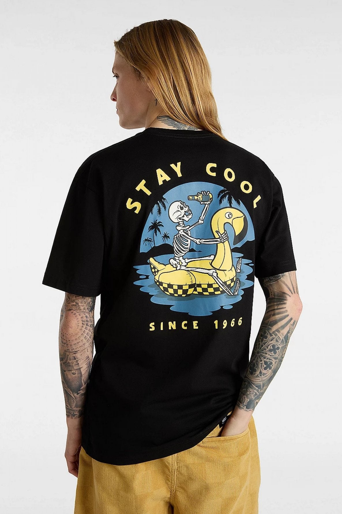 VANS STAY COOL SS en color BLACK  (3)