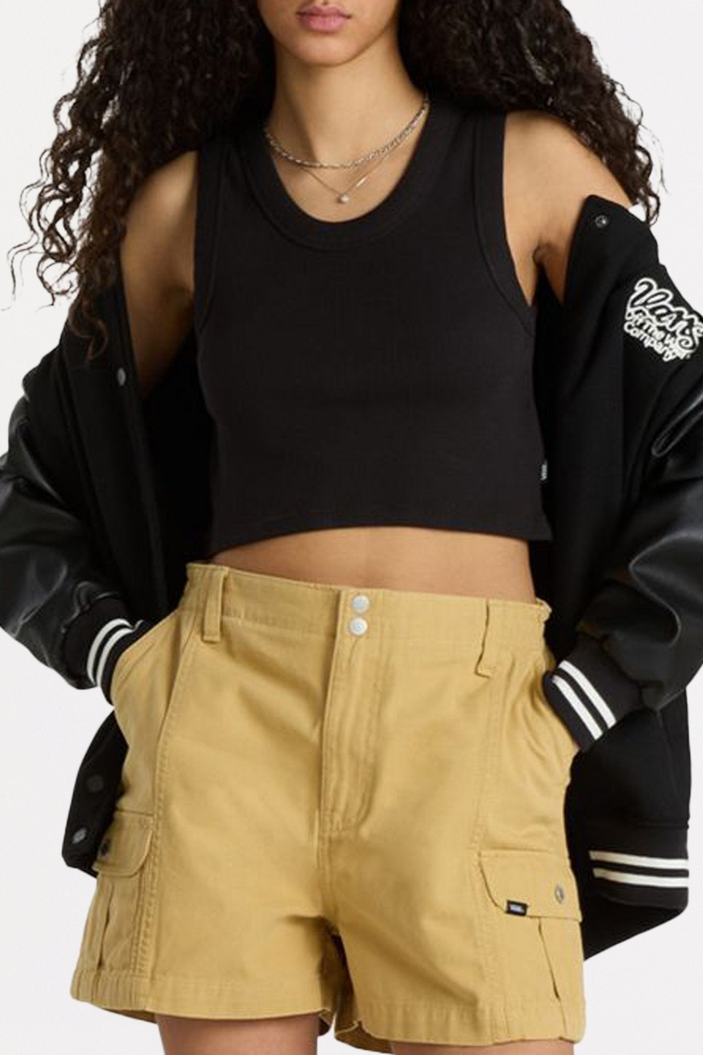 VANS  DREW RIB TANK en color BLACK  (1)