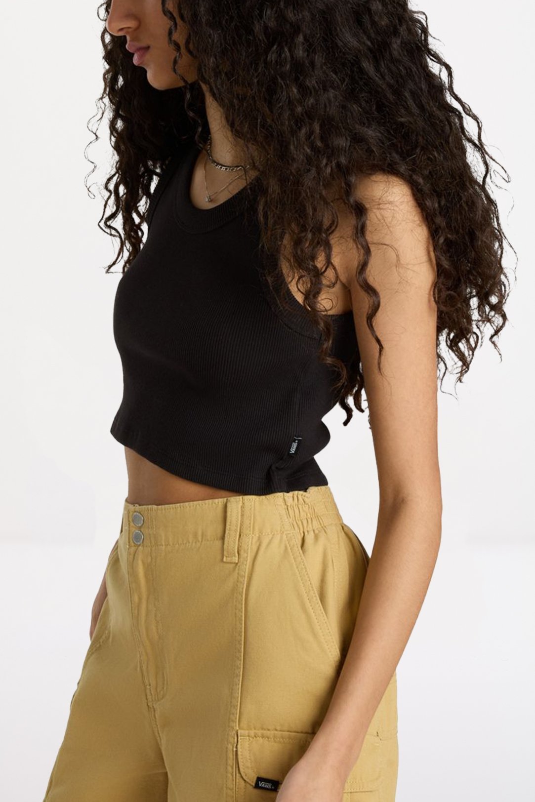 VANS  DREW RIB TANK en color BLACK  (2)