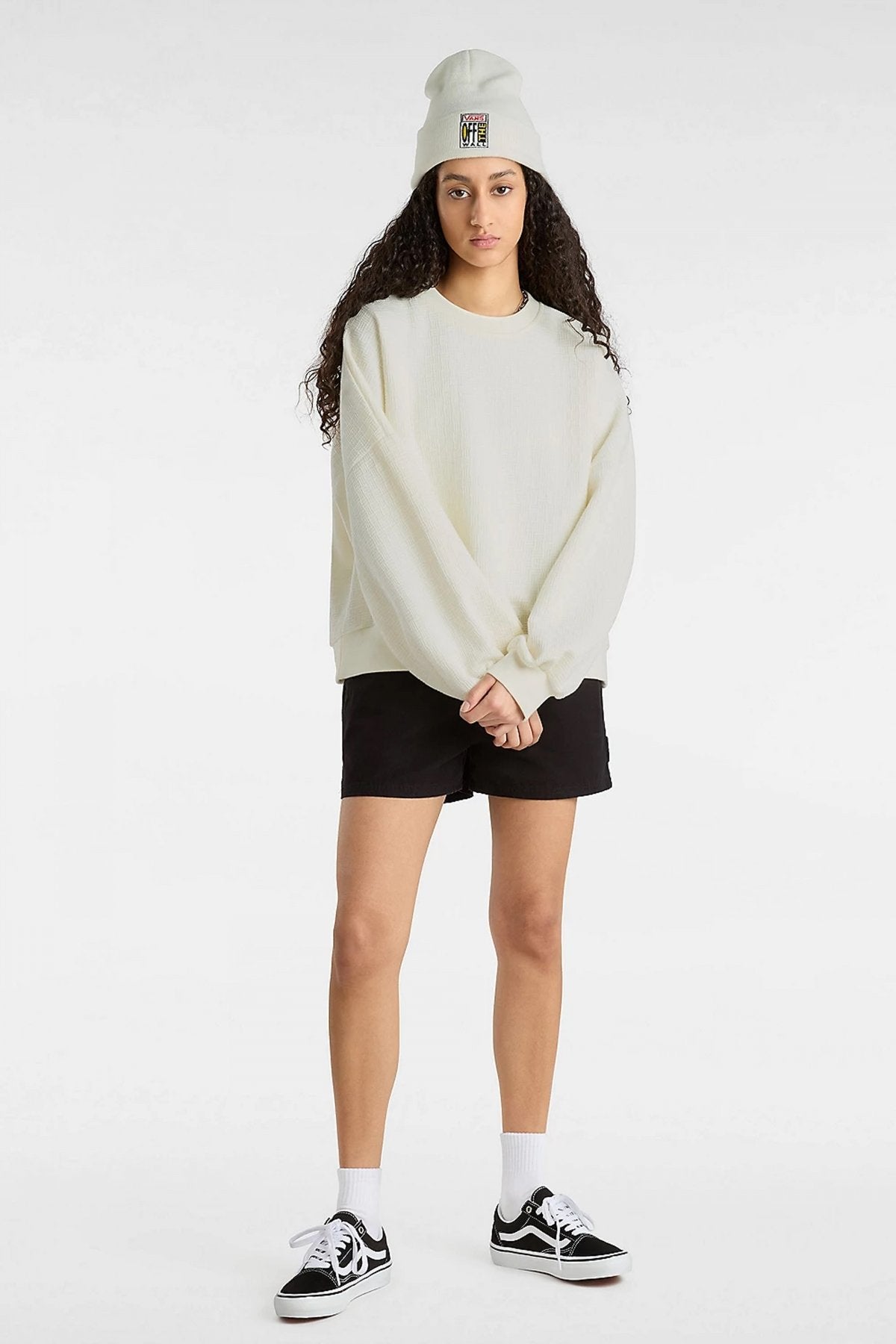 VANS SABINE LOOSE CREW en color MRSHMLL  (4)