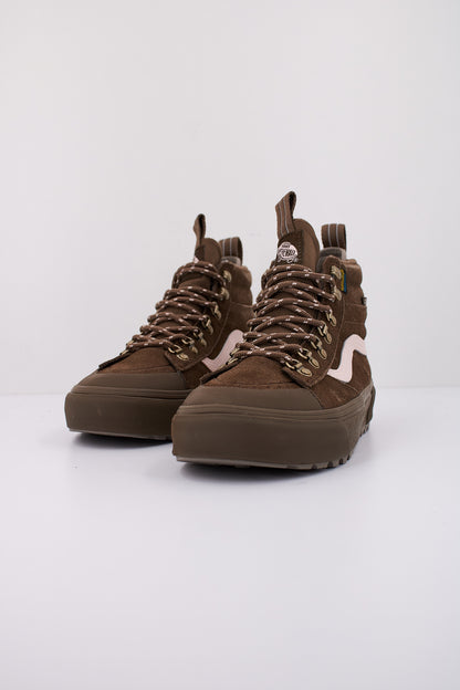 VANS MTE SK-HI DR WATERP en color TEAK  (2)