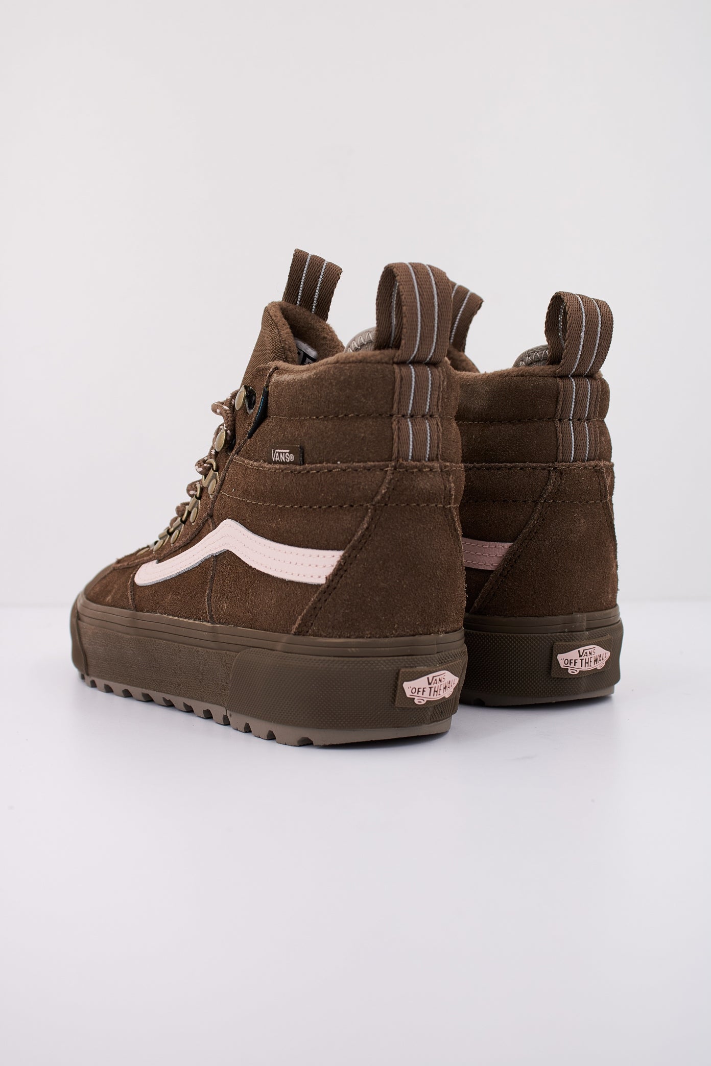 VANS MTE SK-HI DR WATERP en color TEAK  (4)
