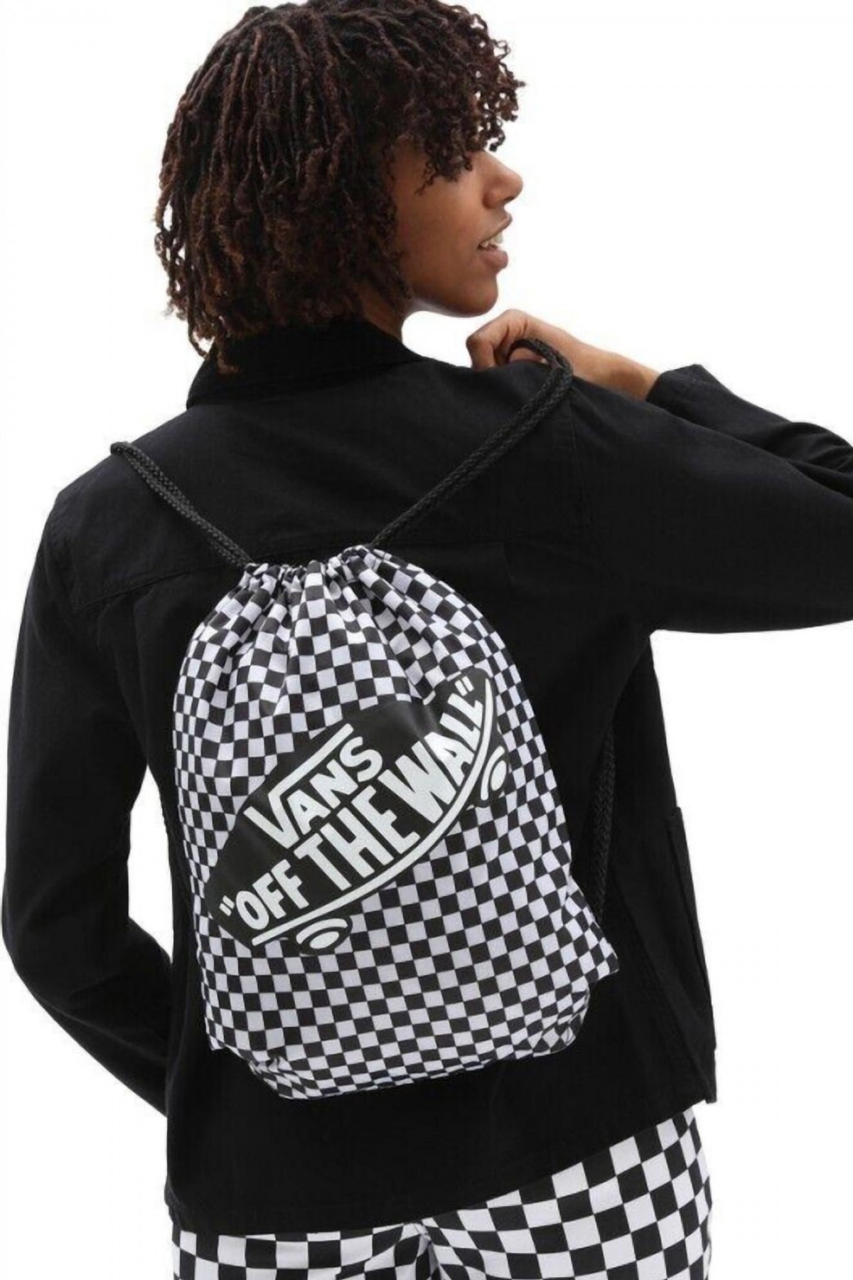 VANS BENCHED BAG en color BLKWHT  (3)
