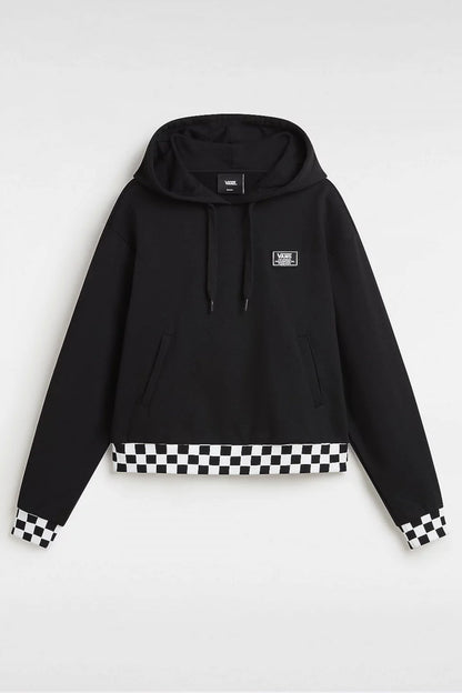 VANS BOOM BOOM CHECK CROP en color BLACK  (2)