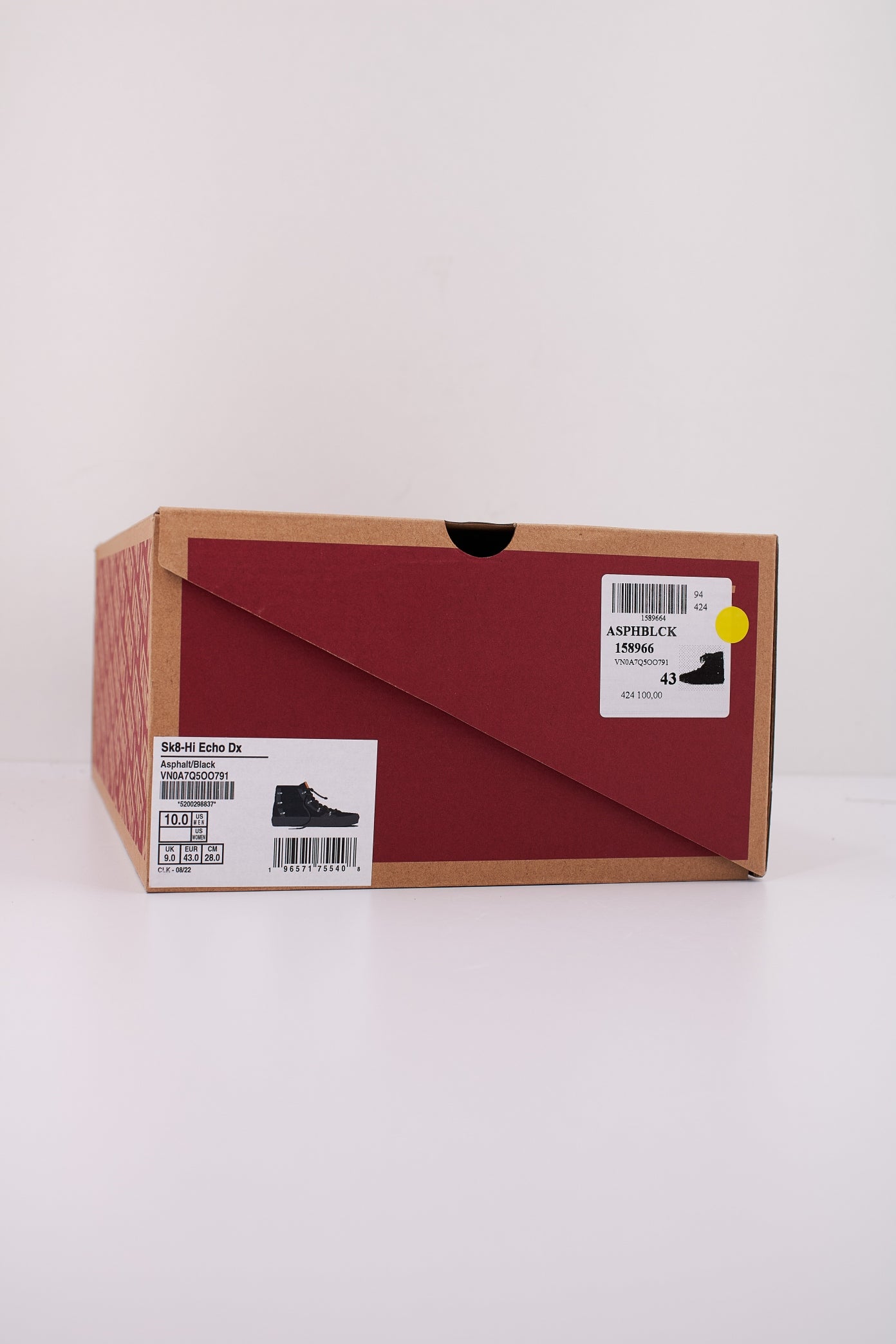 VANS SK-HI ECHO DX en color ASPHBLCK  (6)