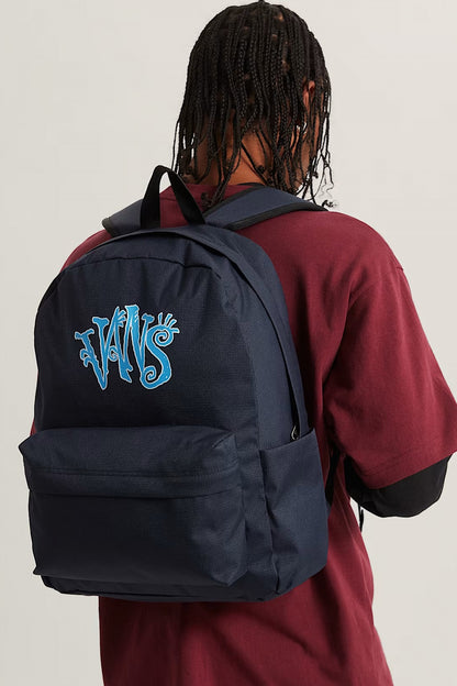 VANS OLD SKOOL BACKPACK en color PARISNGHT  (4)