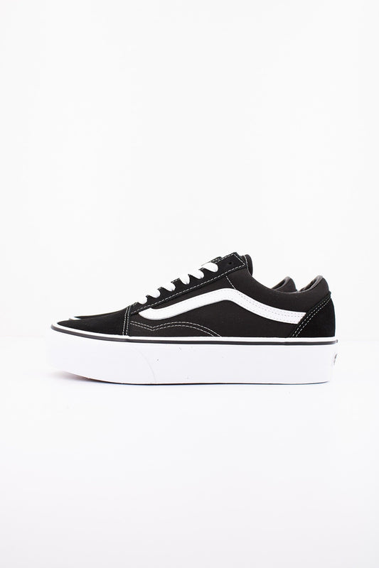 VANS OLD SKOOL PLATFORM en color BLACKWHITE  (1)