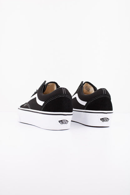 VANS OLD SKOOL PLATFORM en color BLACKWHITE  (3)