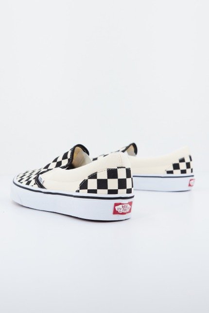 VANS CLASSIC SLIP-ON en color BLKWHTCHCK  (3)