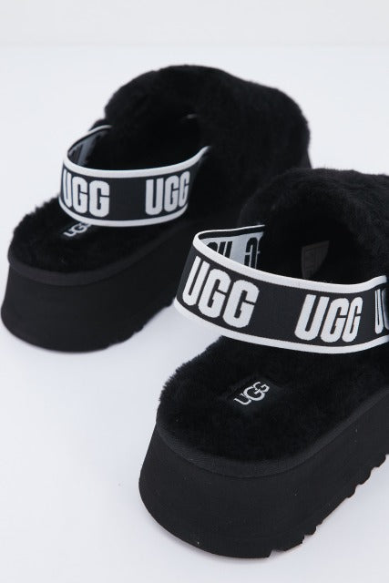 UGG W DISCO SLIDE en color BLACK  (3)