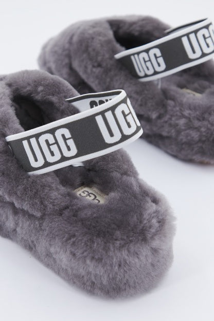 UGG W FAB YEAH en color CHARCOAL  (3)