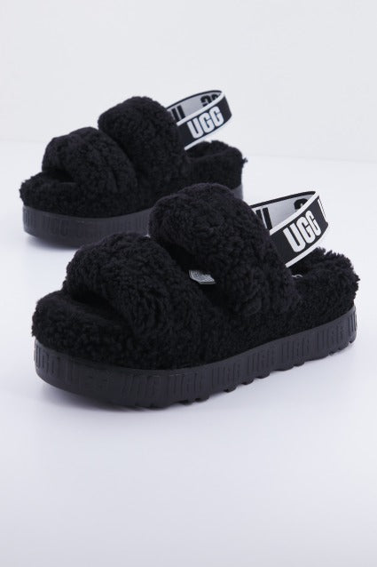 UGG W OH FLUFFITA en color BLACK  (1)
