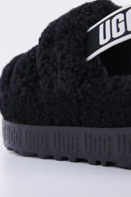 UGG W OH FLUFFITA en color BLACK  (4)
