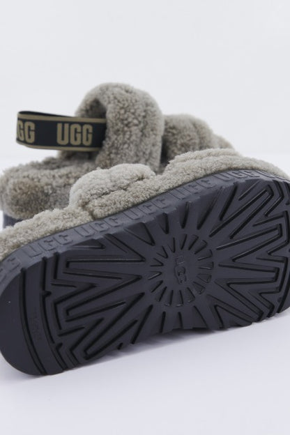 UGG W OH FLUFFITA en color BURNTOLIVE  (4)