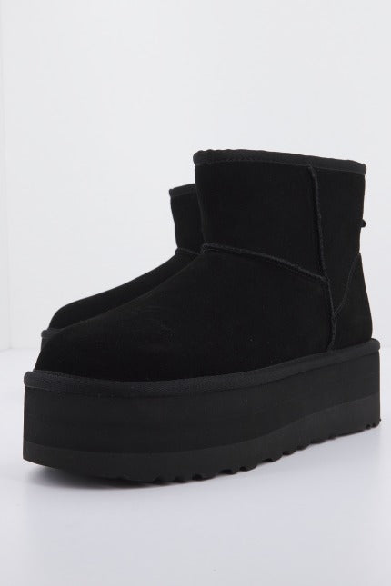 UGG W CLASSIC MINI PLATF en color BLACK  (1)