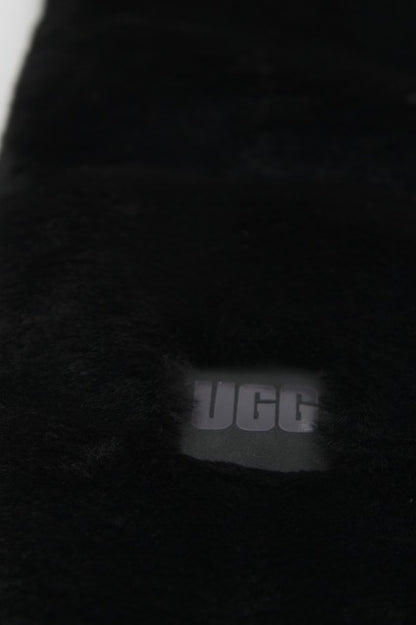 UGG  OBLONG FAUX  en color BLACK  (4)