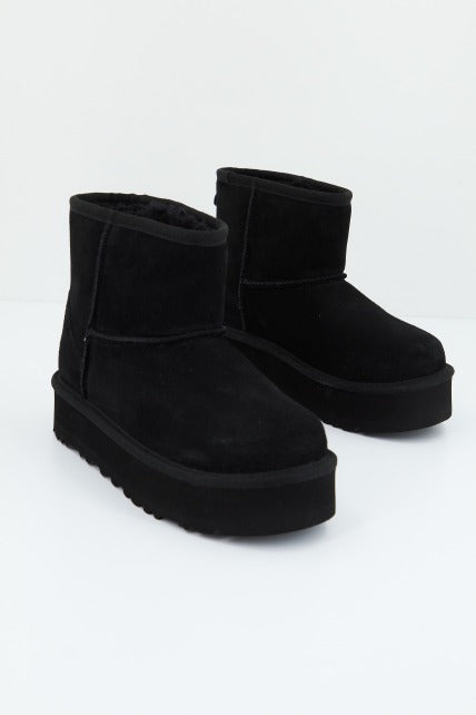 UGG CLASSIC MINI PLATFOR en color BLACK  (1)
