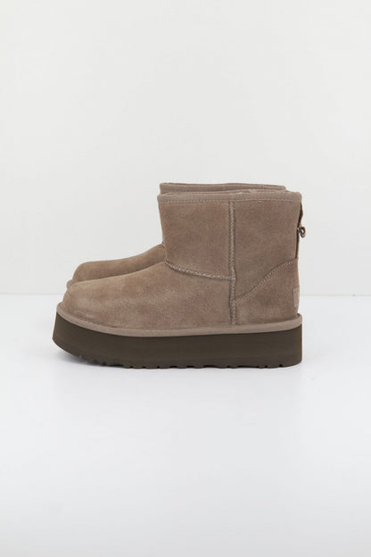 UGG CLASSIC MINI PLATFOR en color PLUME  (1)