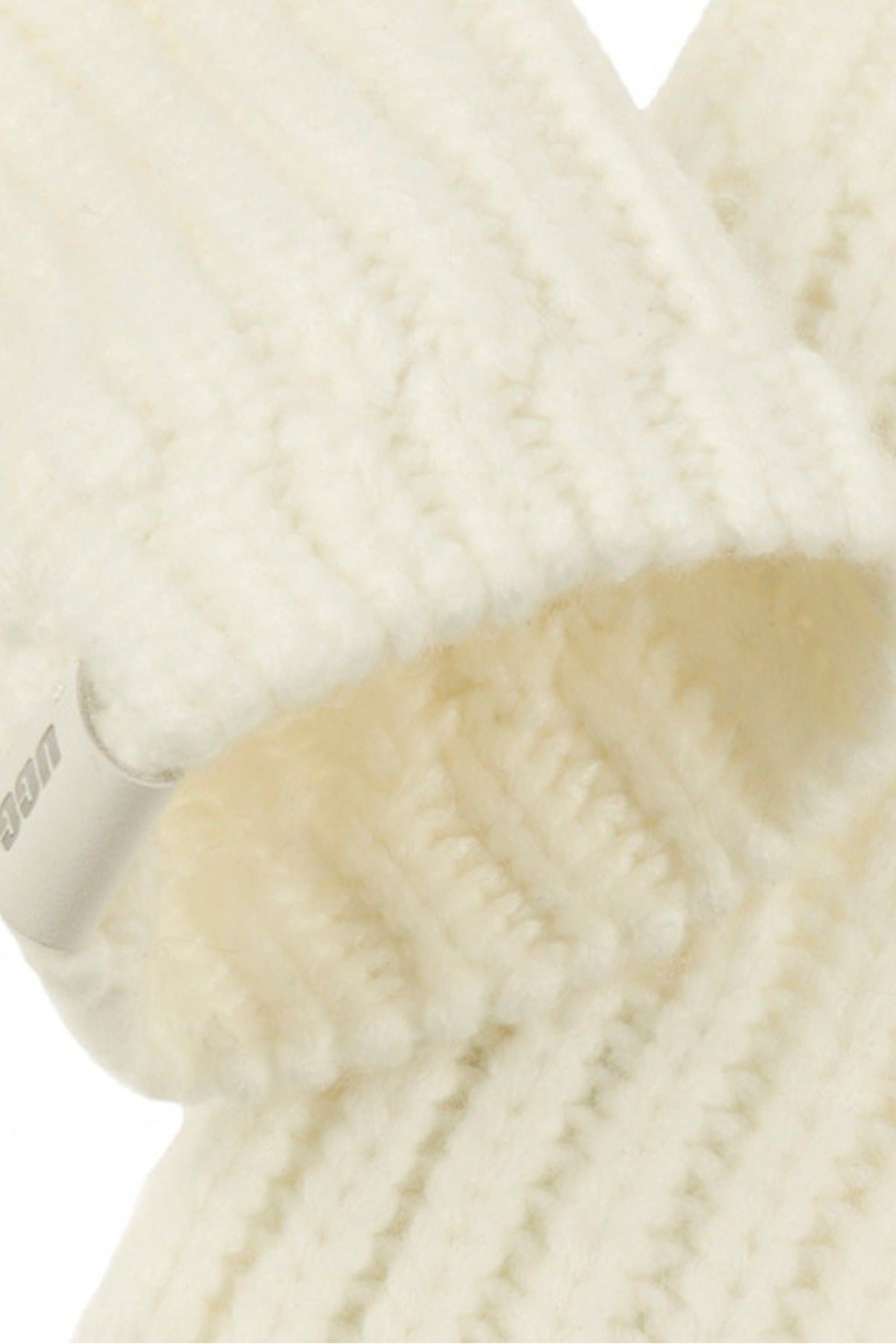 UGG  W RIBBED FINGERLESS en color NIMBUS  (2)