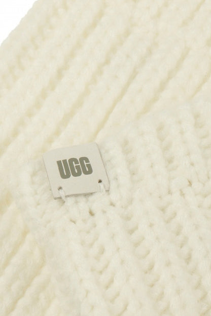 UGG  W RIBBED FINGERLESS en color NIMBUS  (3)
