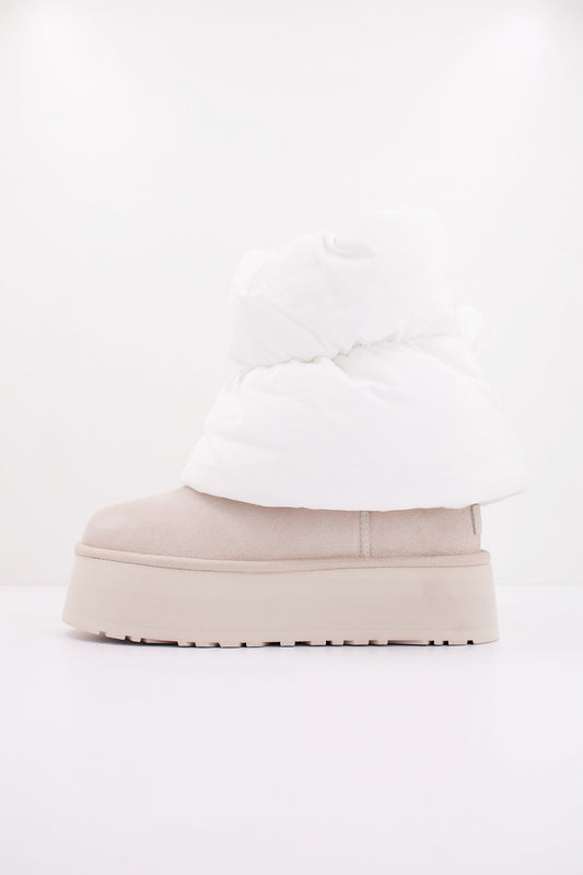 UGG W CLASSIC MINI DIPPE en color WHITE  (1)