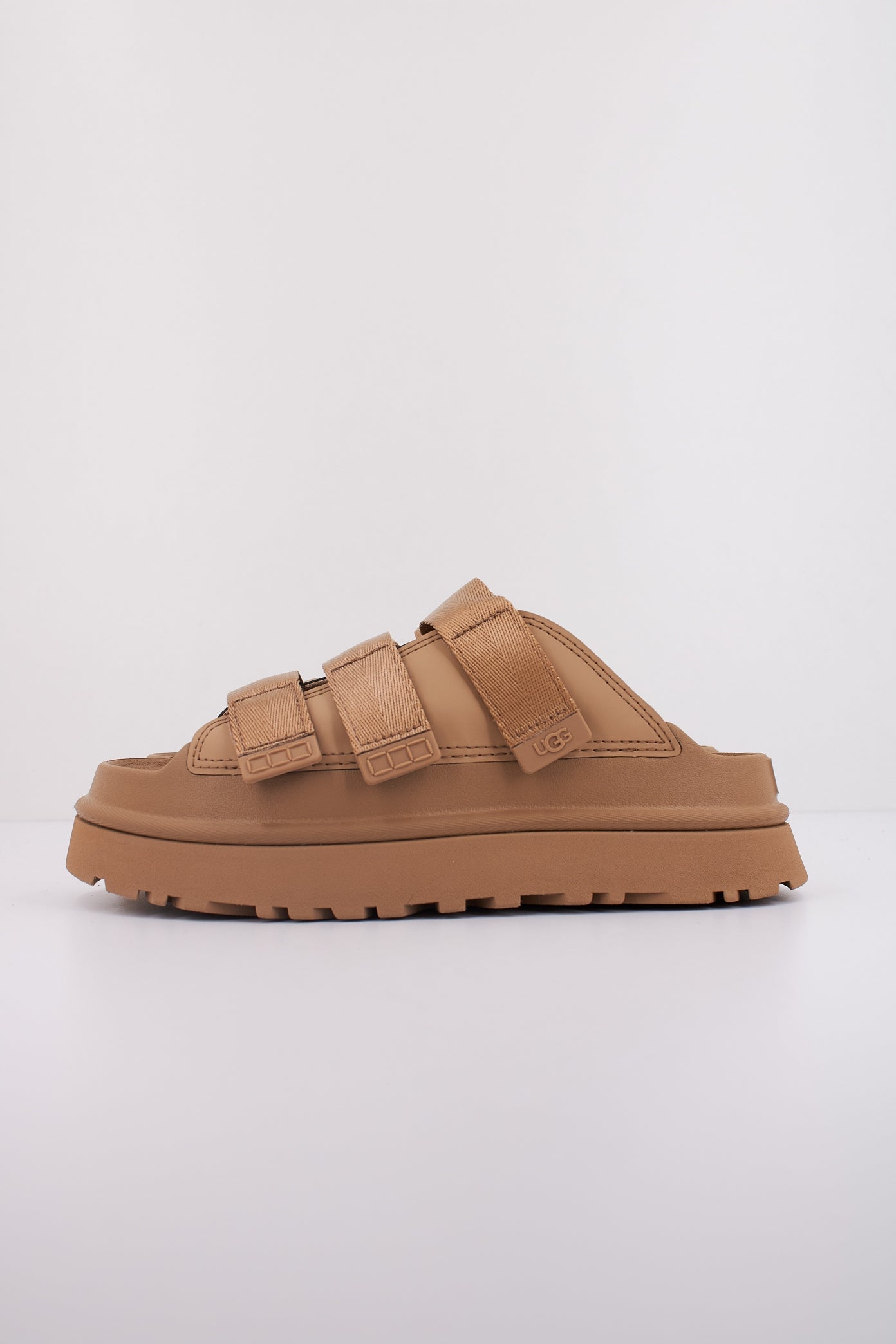 UGG  W GOLDEN GLOW SLIDE en color DRKSND  (1)