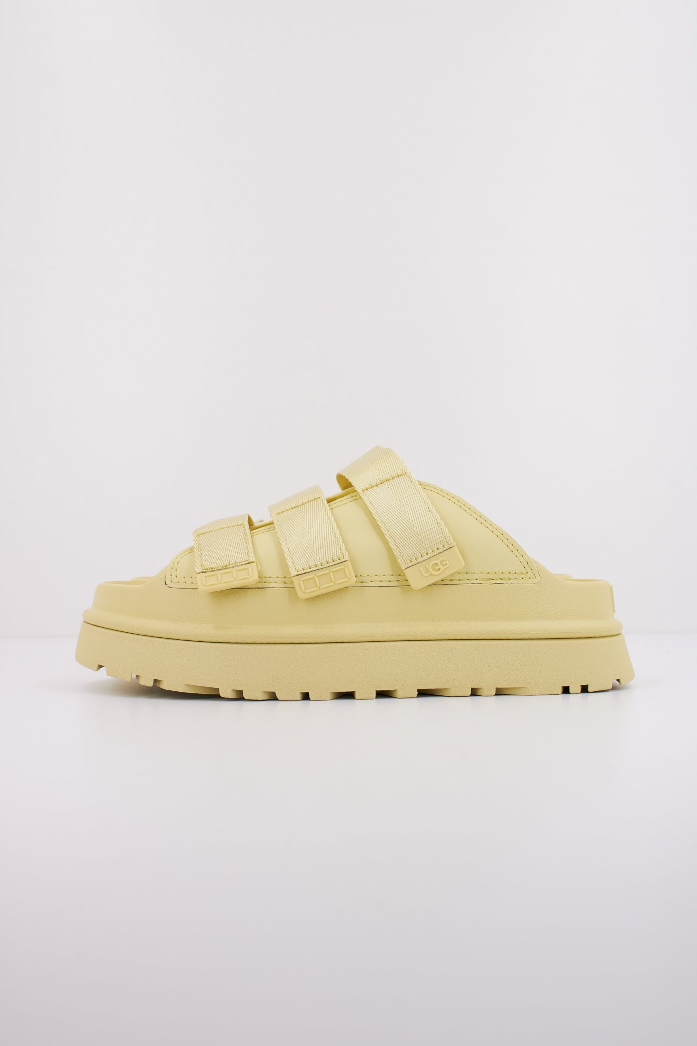UGG  W GOLDEN GLOW SLIDE en color GLDNAPLE  (1)