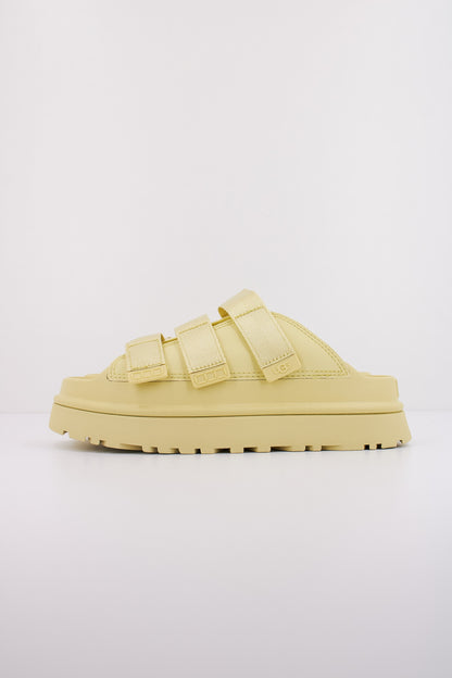 UGG  W GOLDEN GLOW SLIDE en color GLDNAPLE  (1)