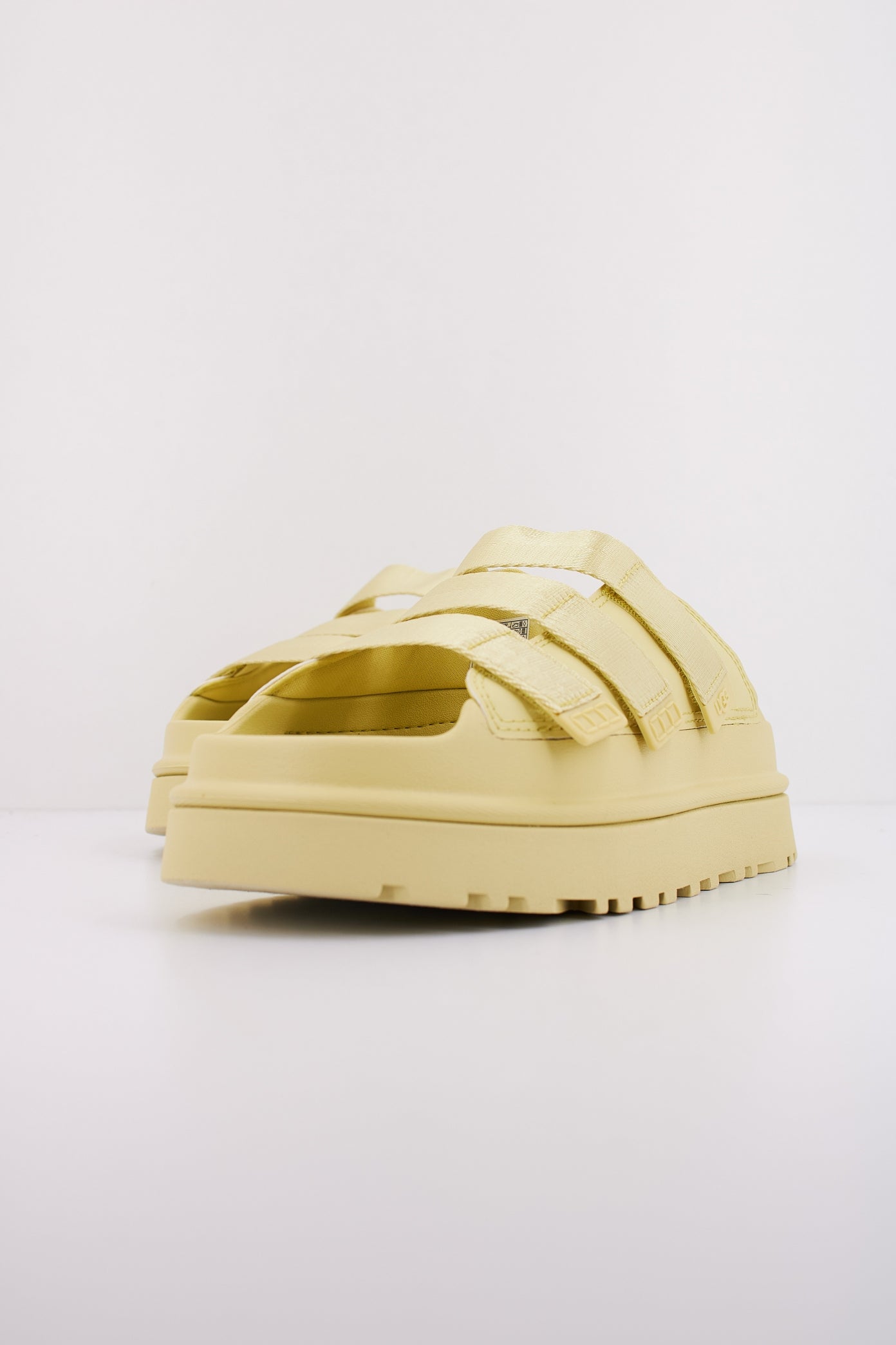 UGG  W GOLDEN GLOW SLIDE en color GLDNAPLE  (2)