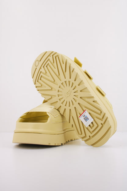 UGG  W GOLDEN GLOW SLIDE en color GLDNAPLE  (5)