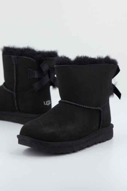 UGG MINI BAILEY BOW II en color BLACK  (1)