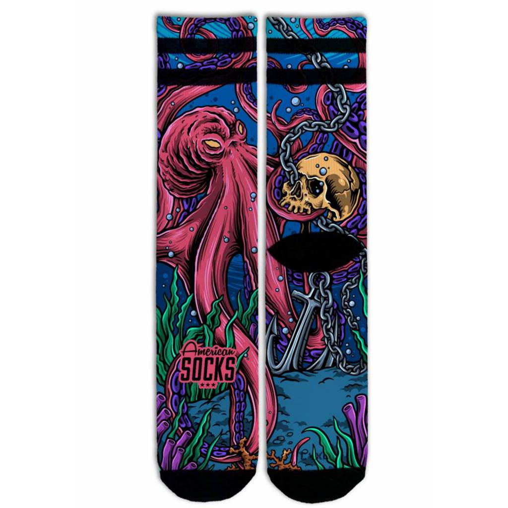 AMERICAN SOCKS OCTOPUS  en color MULTI  (5)