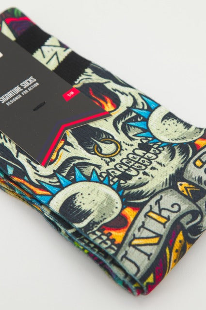 AMERICAN SOCKS OCTOPUS  en color MULTI  (2)