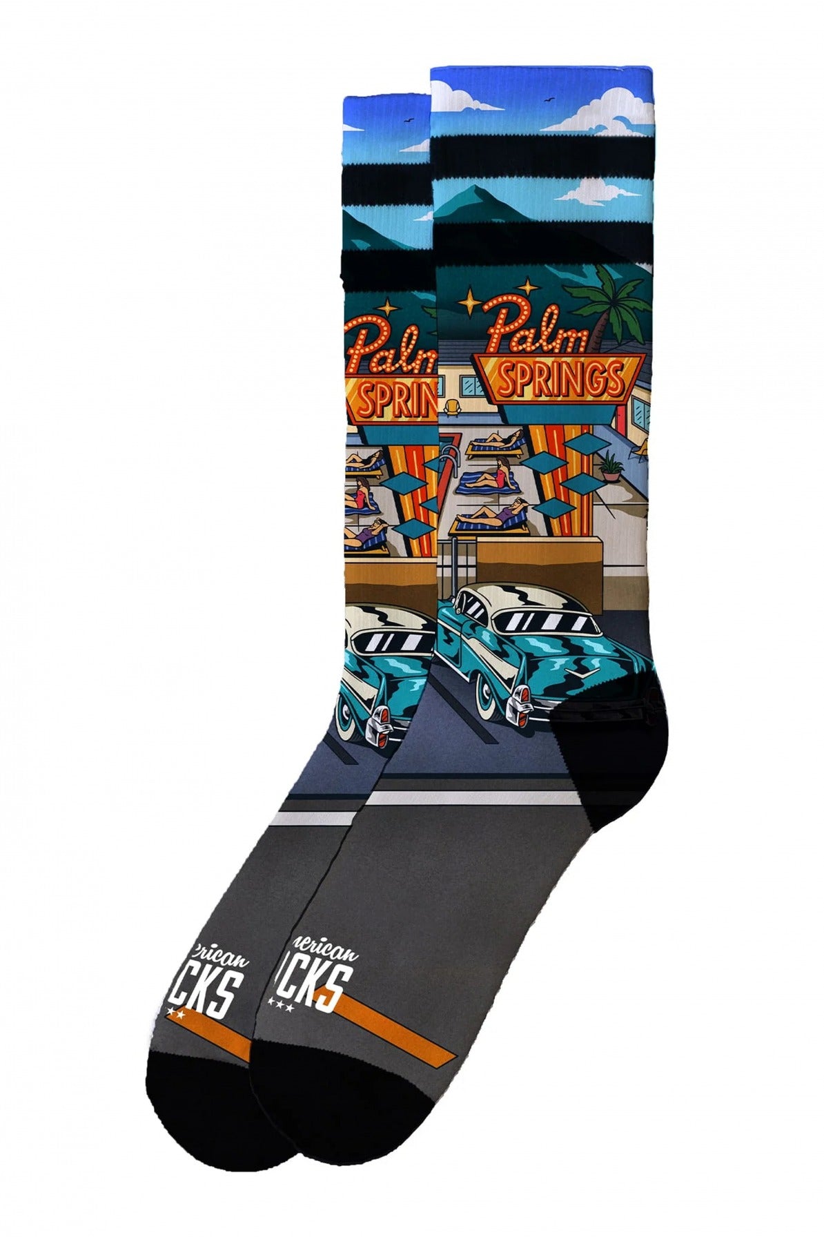 AMERICAN SOCKS PALM SPRINGS MOTEL en color MULTI  (2)