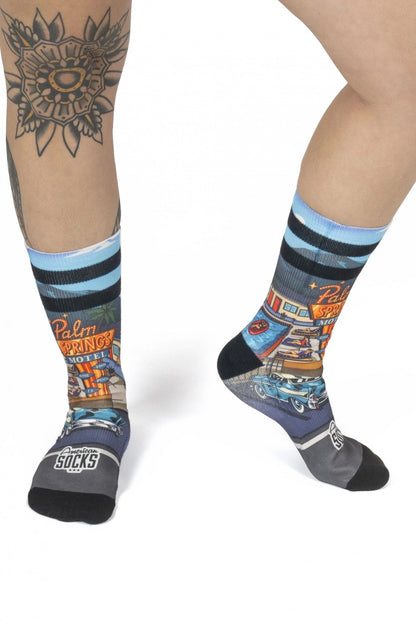 AMERICAN SOCKS PALM SPRINGS MOTEL en color MULTI  (4)