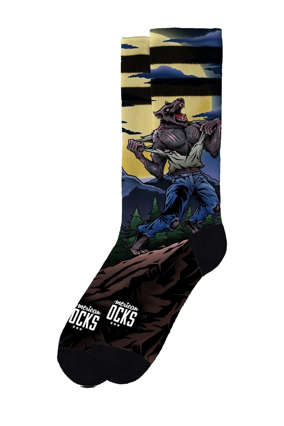 AMERICAN SOCKS WEREWOLF en color MULTI  (2)