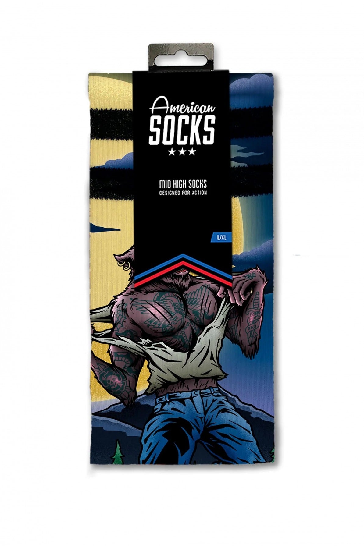 AMERICAN SOCKS WEREWOLF en color MULTI  (3)