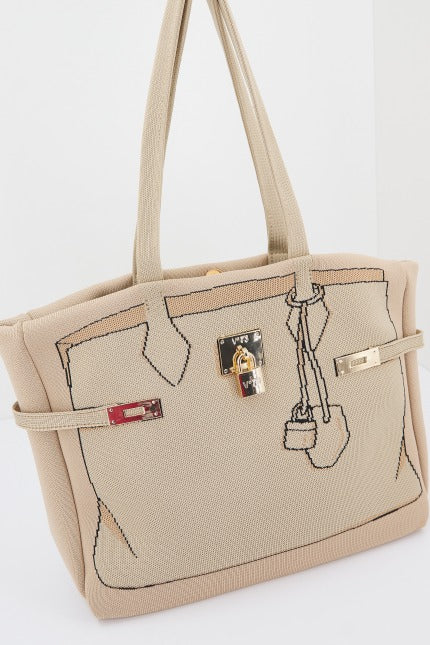 V VENERE SHOPPING en color SABBIA  (3)